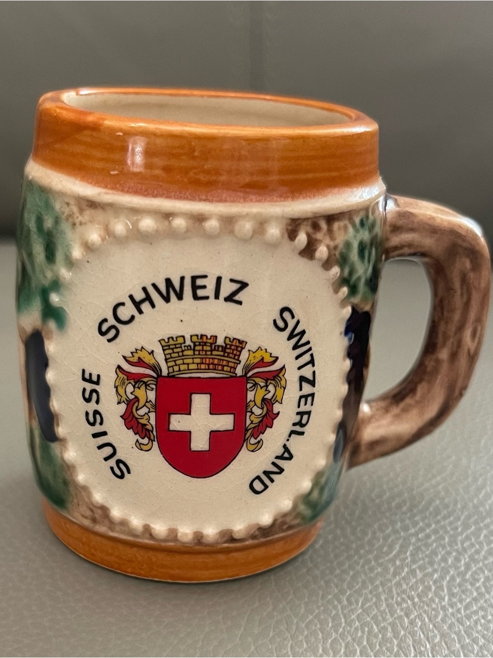 VTG Switzerland Souvenir Mini Stein Mug